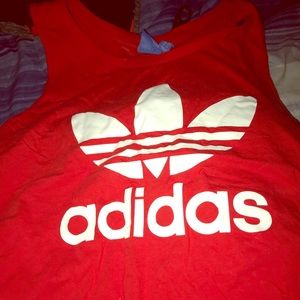 NWOT adidas crop tank